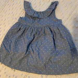 Baby girl classic polka dot dress